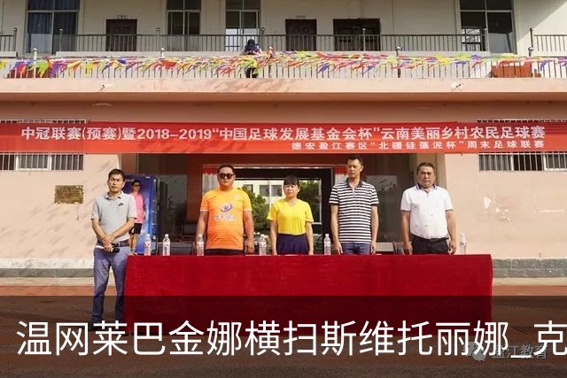 温网莱巴金娜横扫斯维托丽娜 克雷茨科娃首进4强